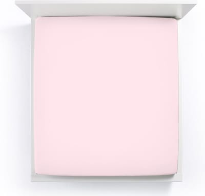 Bella Donna Jersey La Piccola Topperhoeslaken 90x190-200 cm roze-0566