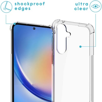 imoshion Hoesje - Geschikt voor Samsung Galaxy A35 - Backcover met koord - Rosé Goud