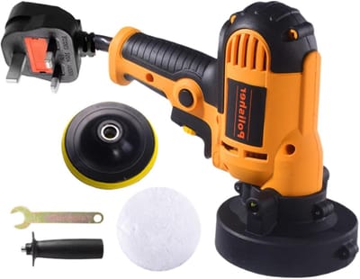 Polijstmachine Auto - Schuurmachine Polijst - Carrosserie Reparatie - Hoge Efficiëntie - 125 mm Schijf - Grijs