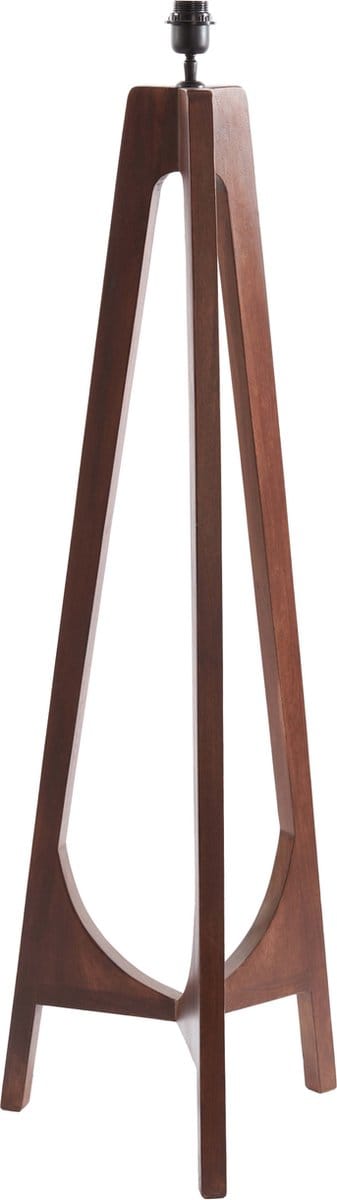 Light & Living Vloerlamp Troina Mangohout, 118cm (excl. kap) - Bruin