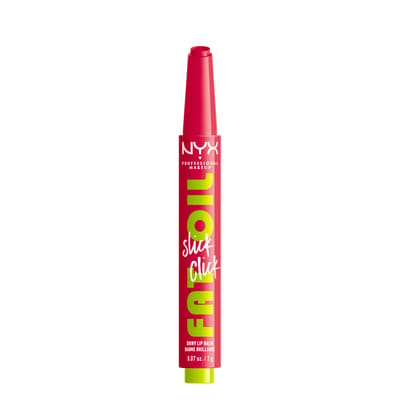 NYX Professional Makeup Fat Oil Slick Click - Double Tap - lippenbalsem - raspberry - 2g