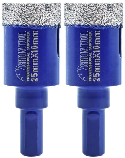 Diamant Boor - Kernboor Set - Tegels Boren - Vacuüm Gesoldeerd - 25mm