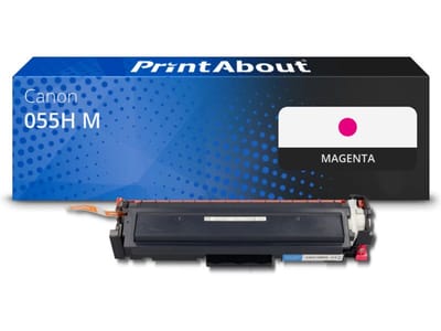 PrintAbout huismerk Toner 055H M Magenta Hoge capaciteit Geschikt voor Canon