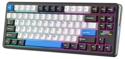 Draadloos Mechanical Gaming Toetsenbord met RGB, Hot-Swappable en Programmeerbare Toetsen - 75% US Layout