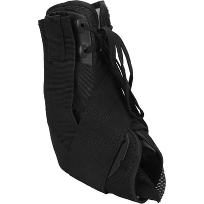 Verstelbare Enkelbrace Fixatie Compressie Verstuiking Enkelsteun Beschermer StabilisatorM black