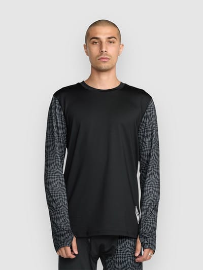 Volcom V-Science Crew Thermo Shirt zwart