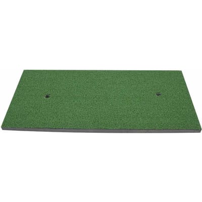 Tapis de Golf Portable Tapis d'Herbe Outil d'Adresse Entraînement Pratique 60*30cm beige