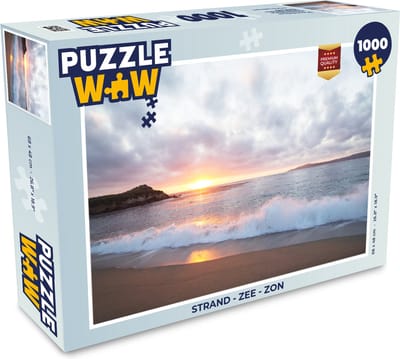Puzzel Strand - Zee - Zon - Legpuzzel - Puzzel 1000 stukjes volwassenen