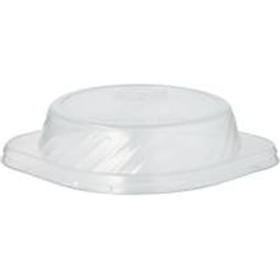Deksels voor snackkommen & soepkommen Papstar Circulware van Havel, herbruikbaar, magnetron- en vaatwasmachinebestendig, recycleerbaar, Ø 162 x H 40 mm, PP, transparant, 12 st.