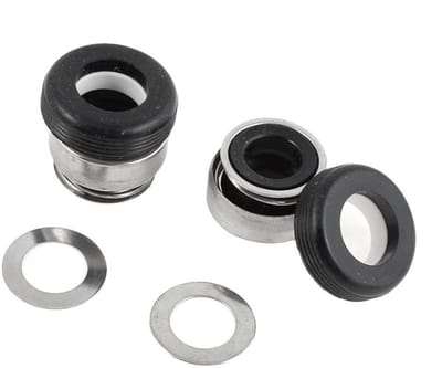 Mechanische Afdichting - Waterpompasafdichting - Pompen Afschermen - Keramische Ring - 12mm Binnendiameter - Zwart