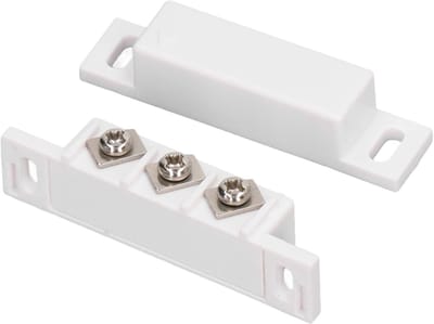 Dailygoods - 2-delige Magnetische Deurschakelaar Set voor Veiligheid