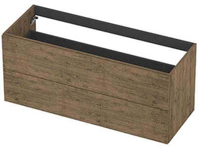 INK - Onderkast 2L Decor Softclose Tbv Greep - 1200x450x520 Mm - Naturel Eiken
