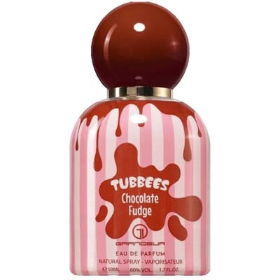 GRANDEUR Kinder Parfum CHOCOLATE FUDGE, 50ml, EAU DE PARFUM - Speelse Geuren voor Kinderen! Ontdek deze kleurrijke parfumset met 6 kindvriendelijke geuren voor jongens en meisjes. Perfect als speelgoed of cadeau! Bestel nu en verras je kind! communie