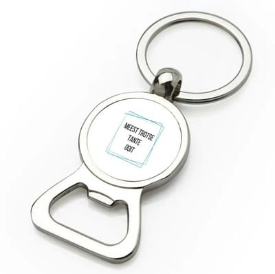 Akyol - meest trotse tante ooit flesopener - Tante - trotse tante - verjaardagscadeau - verjaardag - cadeau - cadeautje voor tante - tante artikelen - kado - geschenk - gift - 9 bij 3 cm