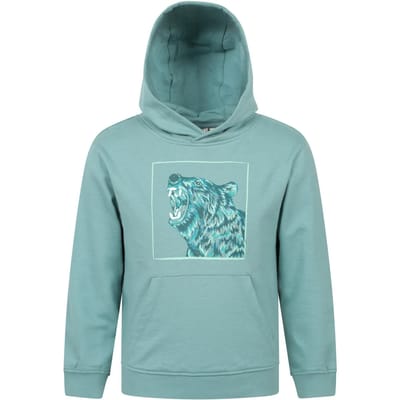 Mountain Warehouse Kinderen Bear Glow In The Dark Hoodie (Lichtblauw)