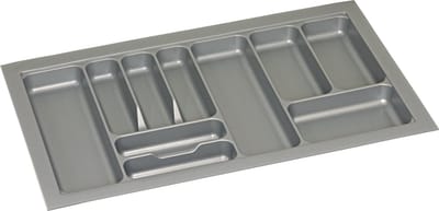 Culinorm Bestekbak - Besteklade - 85 cm breed x 50 cm diep - Grijs