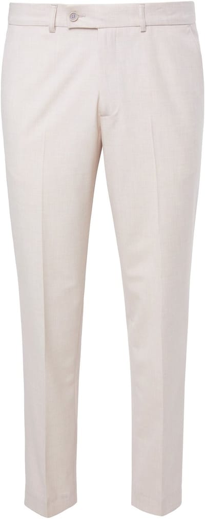 JP 1880 - Heren - Zakelijke broek Furore FLEXNAMIC® business mix & match Furore - Off-white - Maat 64