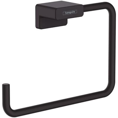 hansgrohe AddStoris handdoekring mat zwart