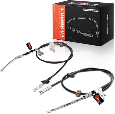 Handremkabel - Parkeerrem kabel - Auto reparatie - Vervangend onderdeel - 34 x 30 x 9 cm - Zwart