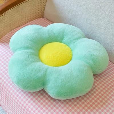 Schattig Zonnebloem Kussen: Zitkussen, Bankkussen, Autostoelrugleuning, Erkerdecoratie, Dutkussen, Woonkamer Vloermat.