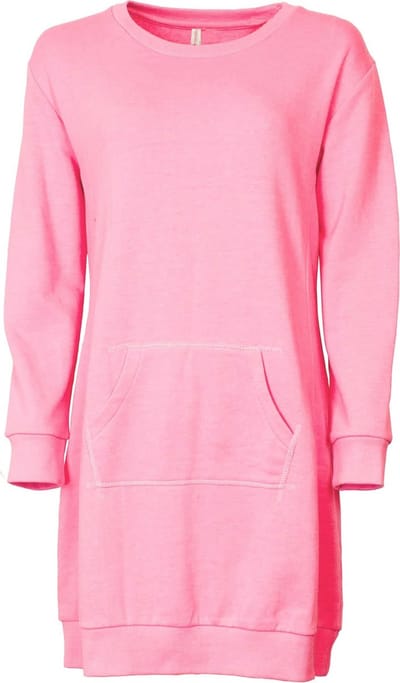 Irresistible Dames Nachthemd - Ronde Hals - Roze - Maat M