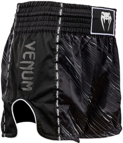 Venum Tectonic Rapid Muay Thai Shorts Zwart Grijs Wit - XS