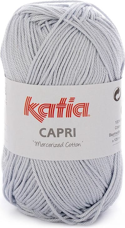 Katia Capri - 82157 parelgrijs - Katoen Garen