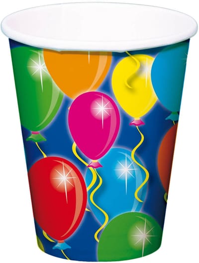 Folat BV Cups Balloons 8 pcs.