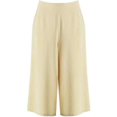 Vrouwen culotte broek in crêpe Mat Fashion