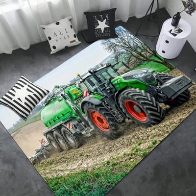 Landbouw Tractor Fendt Vloermat Rechthoek Antislip Huis Zacht Badmat Voordeur Binnen Buiten Mat Hotel Decor Mat 40x60cm