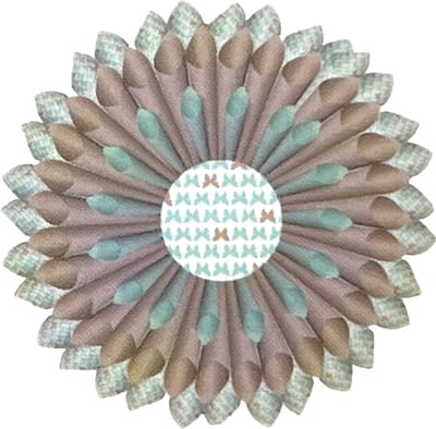 Bloemen knutselset - Papier - 114 Delig
