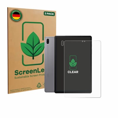 2 Stuks Screenprotector voor Samsung Galaxy Tab S6 2020 (Voor+Camera) - Hoogwaardige Beschermfolie transparant