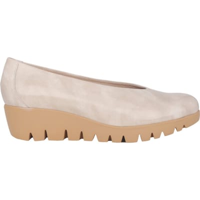 Wonders Fly - dames instapper - Taupe - maat 41 (EU) 8 (UK)
