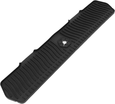 Siliconen Splash Guard Mat 76cm - Keuken Gadget voor Drupopvang, Aanrechtbescherming en Faucet Handle Bescherming (Zwart)