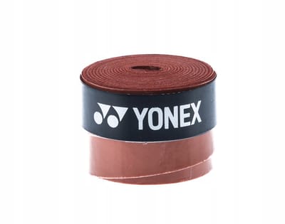 Yonex Overgrip - Bruine, Kleverige Tennishandgreep voor Optimale Grip