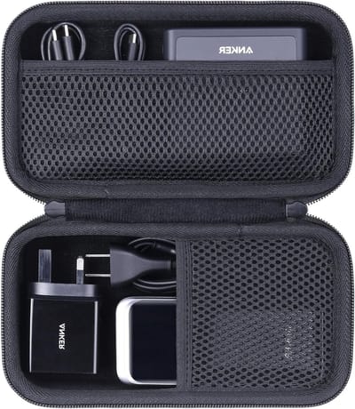 Draagbare Hard Case voor 100W Oplader en 20.000mAh PowerBank - Bescherming en Opbergruimte