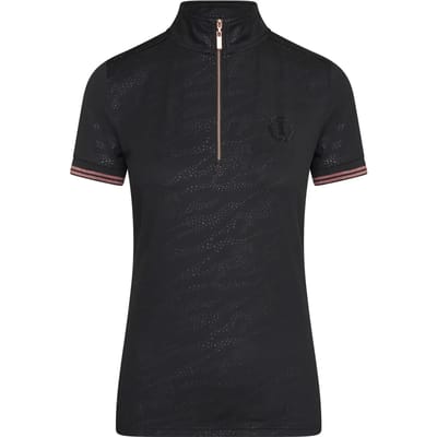 Technisch paardrijshirt IRH Star Kiss Zwart maat 140