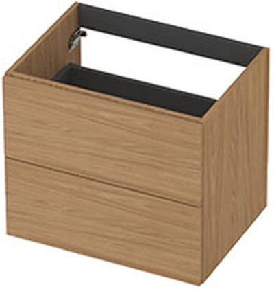 INK - Onderkast 2L Decor Softclose Tbv Greep - 600x450x520 Mm - Blank Eiken