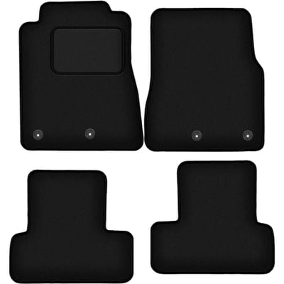 Wielganizator WLG-CARLUX - Autovloermatten - Zwart - Voor Ford Mustang MK5 FL Coupe 2011-2014