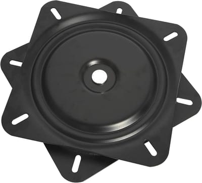 Draaibare Plaat - Zwenkplaat Vervanging - Meubels Draaien - Volledig Kogellager - 6 inch - Zwart
