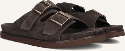 STEFANO LAURAN 26005 Slippers - Heren - Bruin - Maat 44