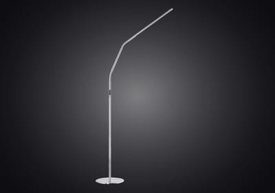 Daylight Slimline 4 - E35119 - staande vloerlamp - dimbare led daglicht verlichting - in hoogte verstelbaar - buigbaar - geborsteld staal