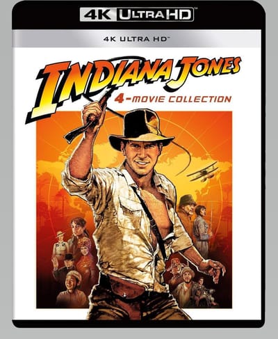 Indiana Jones - 4 - Movies Collection (4K Ultra HD Blu-ray)