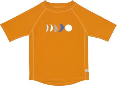 Lässig Splash & Fun Zwemshirt Rashguard Korte Mouw Moon gold, 03-06 maanden Maat 62/68