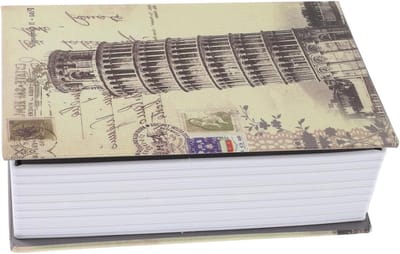 Boekenkluis - Verborgen Opbergboek - Waardevolle Spullen Beveiligen - Discreet Boekontwerp - 18 x 12 x 5.5 cm - Lichtgeel