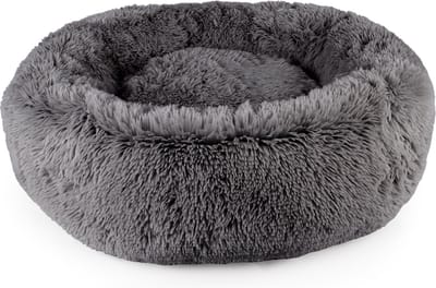 Donut Orthopedische Hondenmand Snuggle Grijs 80cm