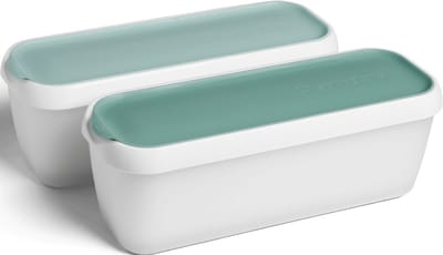 Springlane Set ijs container - Mint - ijsbewaarcontainers 1L