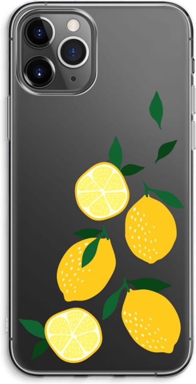 Case Company® - Hoesje geschikt voor iPhone 11 Pro Max hoesje - You're my lemon - Soft Cover Telefoonhoesje - Bescherming aan alle Kanten en Schermrand