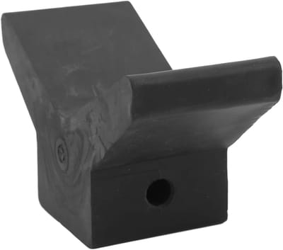 Traileraccessoires - Rubberen Boog Y-blok - Zwarte Rubberen Boogstop voor Skiboot, Vissersboot en Zeilboottrailer