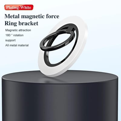 360° Magnetische Telefoon Ringhouder voor MagSafe Kickstand Magneet Grip voor iPhone 15 14 13 12 Pro Max Vinger Ringhouder Stand